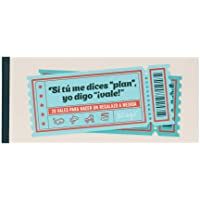 Mr. Wonderful Talonario de vales Regalo- Papel Grueso- Multicolor- Estándar